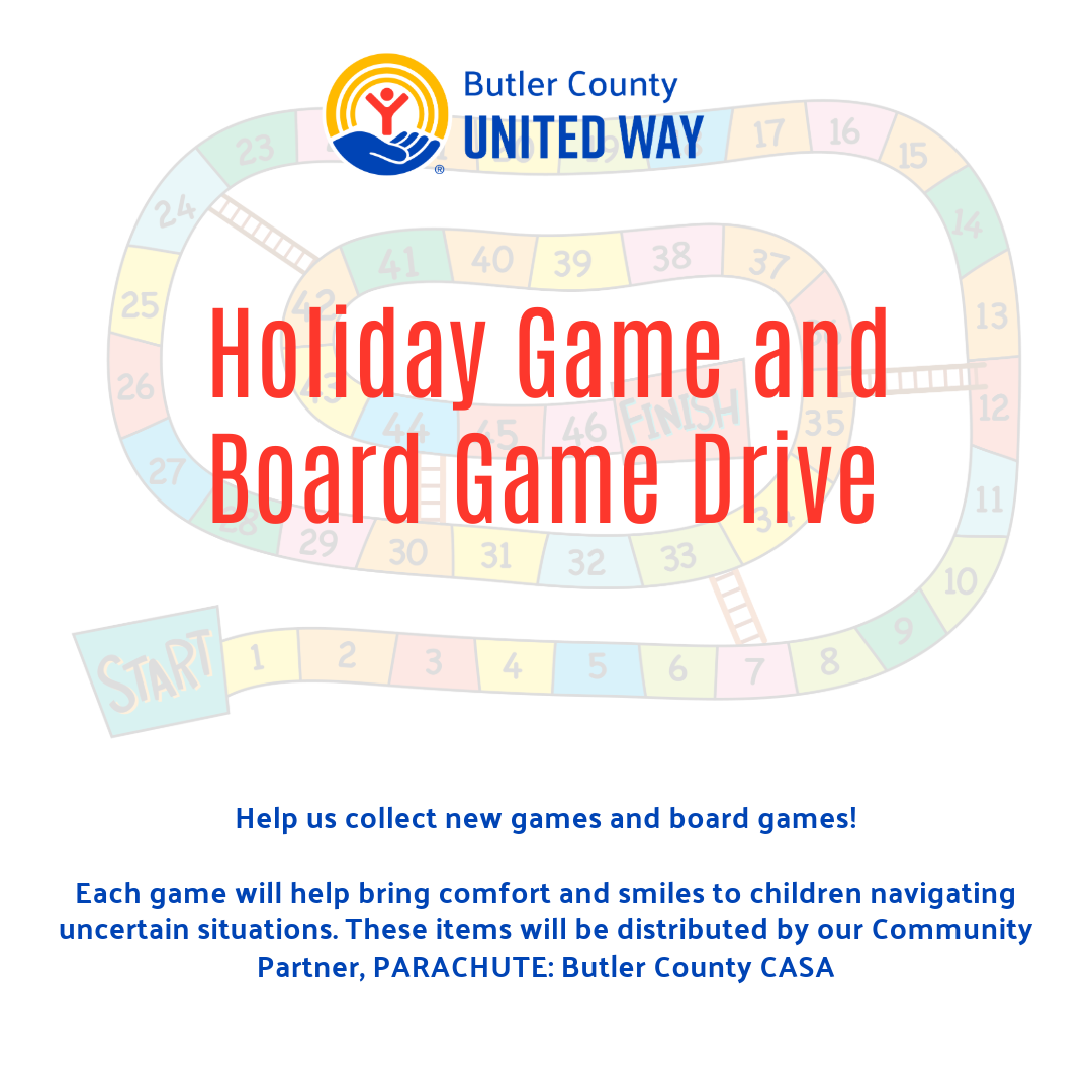 Christmas Games and Board Games Drive