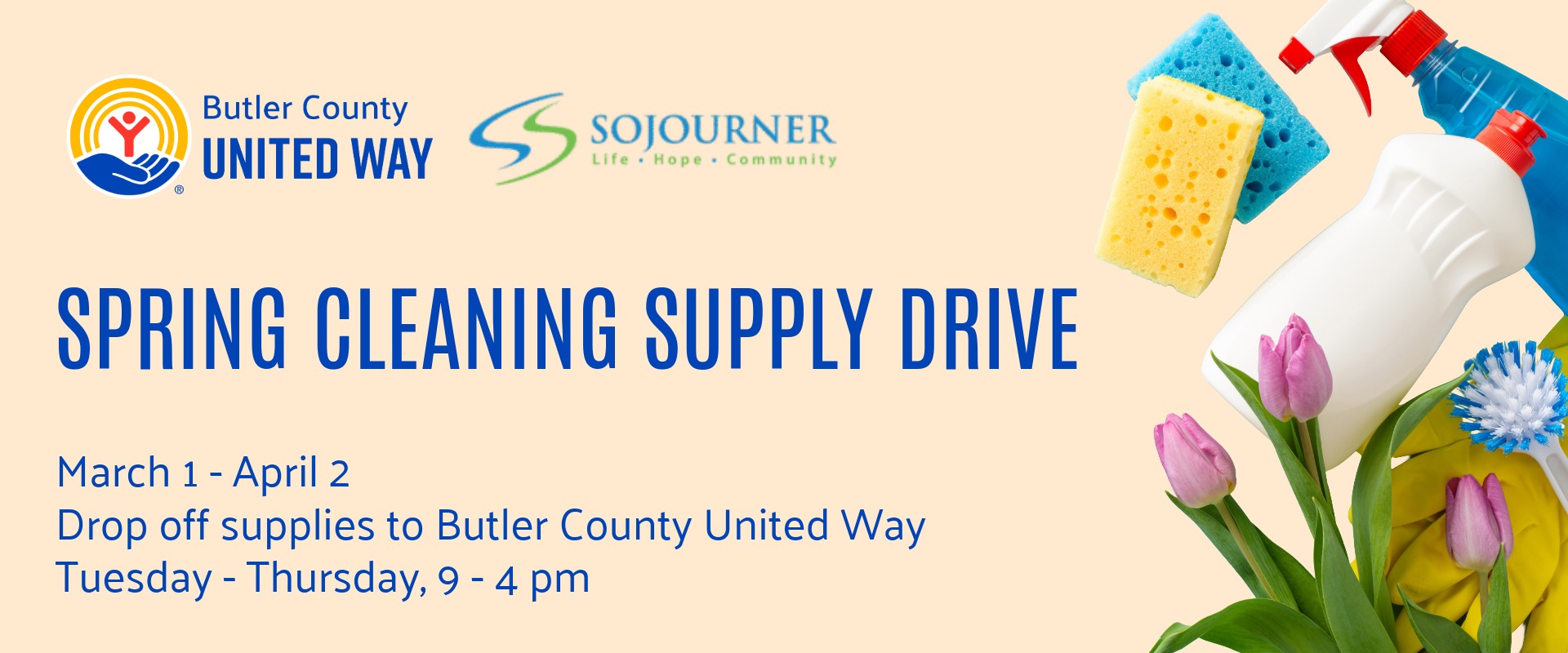 Spring Cleaning Supply Drive